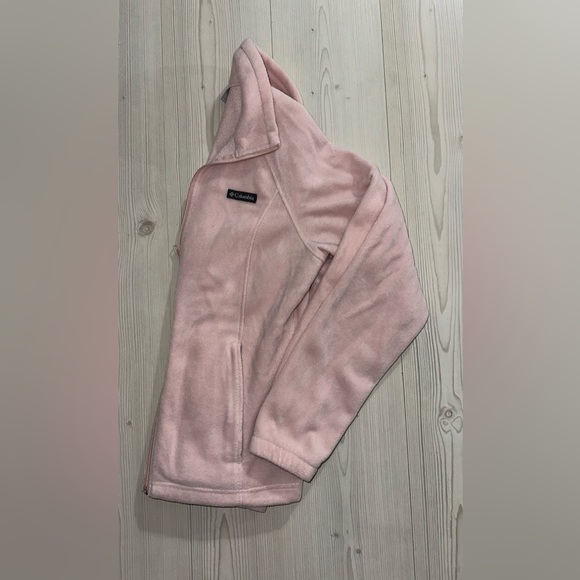 Columbia Women's Light Pink Fleece Jacket - Picture 7 of 7